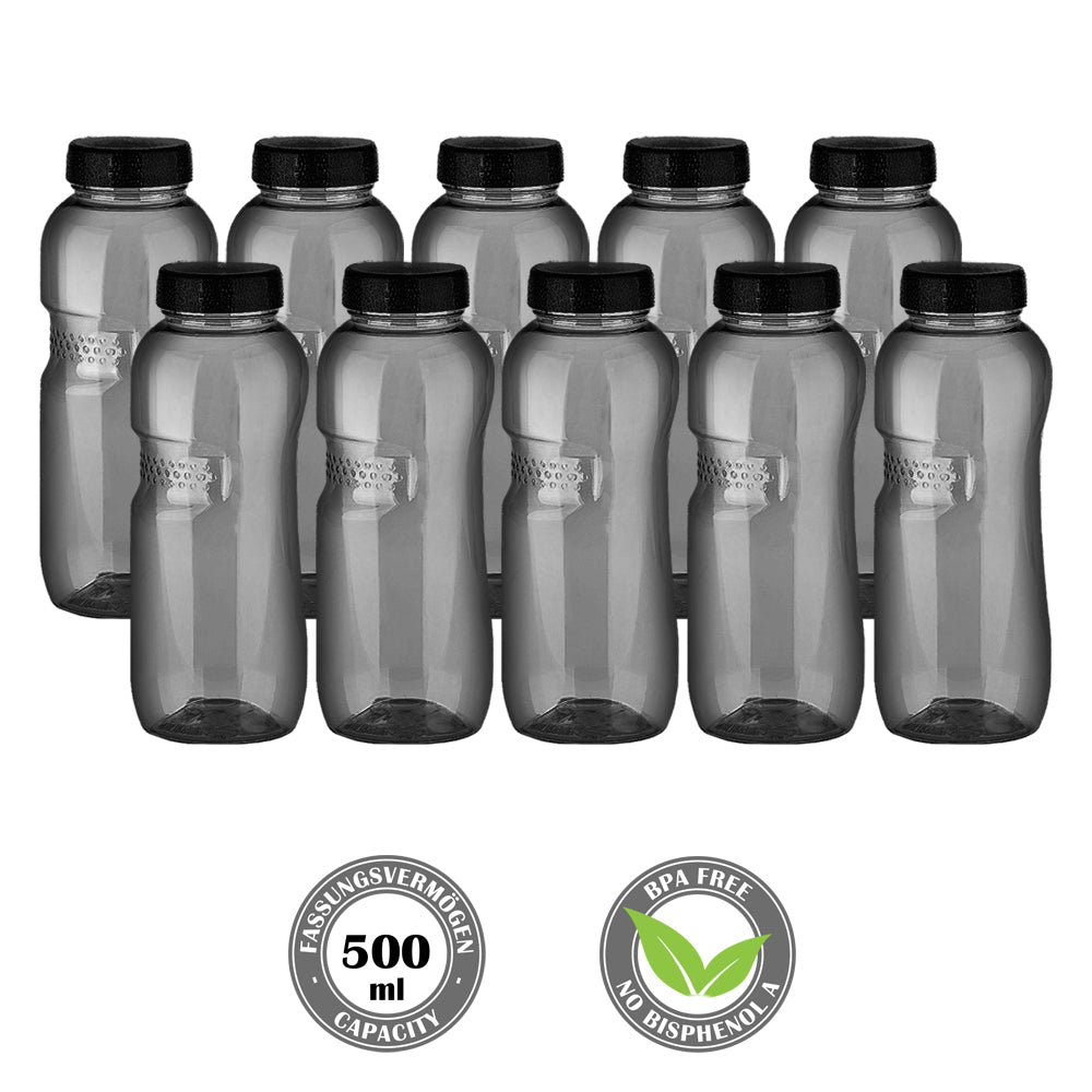 Kavodrink Classic Trinkflasche 0,5 Liter schwarz
