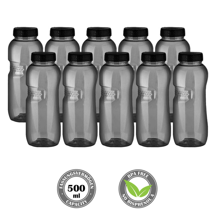 Kavodrink Classic Trinkflasche 0,5 Liter schwarz