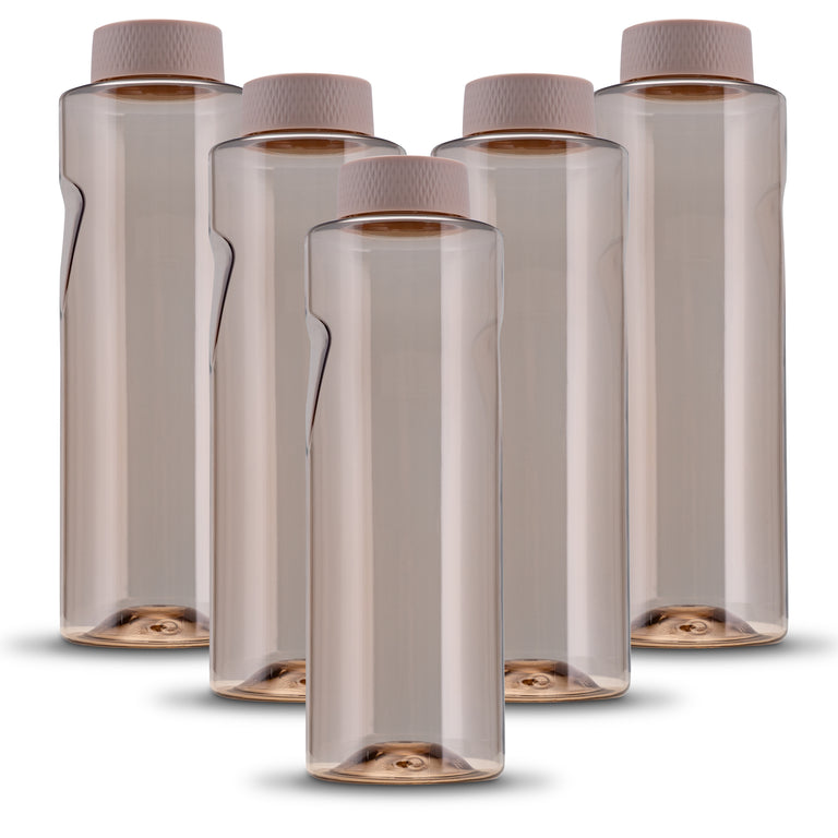 Kavodrink Premium Braun mit Rosadeckel Trinkflasche 800 ml