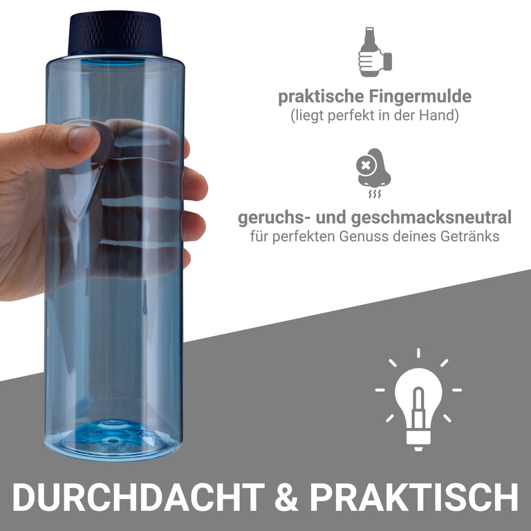 Kavodrink Premium Blau Trinkflasche 800 ml