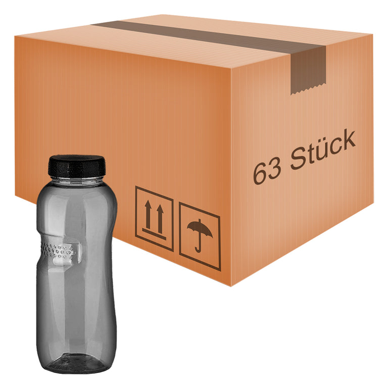 Kavodrink Classic Trinkflasche 0,5 Liter schwarz