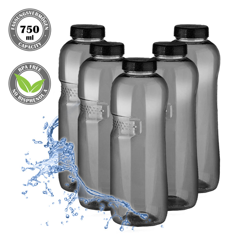 Kavodrink Classic Trinkflasche 0,75 Liter schwarz